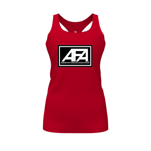 [FT0TRBRD-FYS-LOGO2] Decker Racerback Tank Top (Female Youth S, Red, Logo 2)