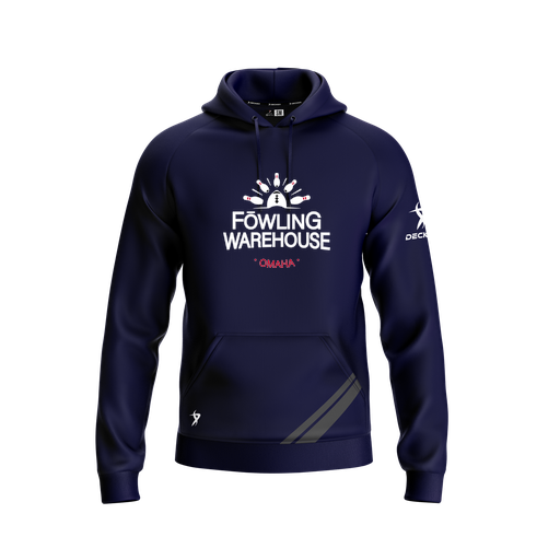 [FOLHSMNV-YXS-LOGO1] Decker Summit Hoodie (Youth XS, Navy, Logo 1)