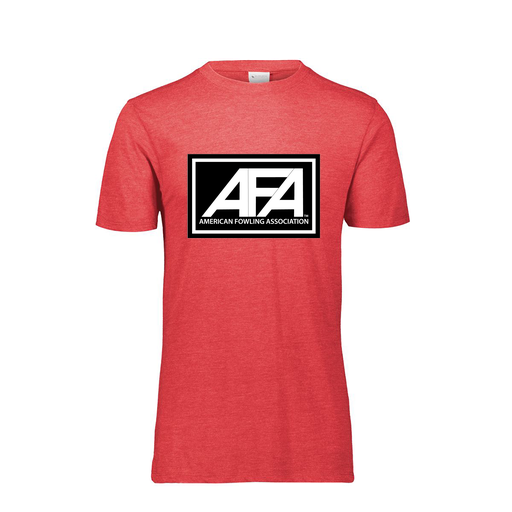 [FTSCUBRD-AS-LOGO2] Decker Men's Tri-Blend T-Shirt - Short Sleeve (Adult S, Red, Logo 2)