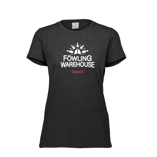 [FTSCUBBK-FAXS-LOGO1] Decker Women's Tri-Blend T-Shirt - Short Sleeve (Female Adult XS, Black, Logo 1)
