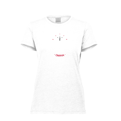 [FTSCUBWH-FAXS-LOGO1] Decker Women's Tri-Blend T-Shirt - Short Sleeve (Female Adult XS, White, Logo 1)