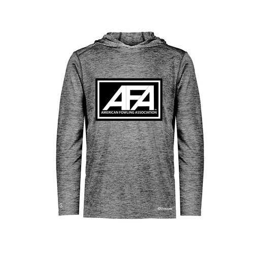 [FOLHCGBK-AS-LOGO2] Decker Men's Charge Hoodie (Adult S, Black, Logo 2)