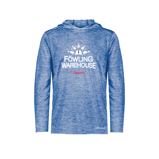 [FOLHCGRY-YS-LOGO1] Decker Youth Charge Hoodie (Youth S, Royal, Logo 1)