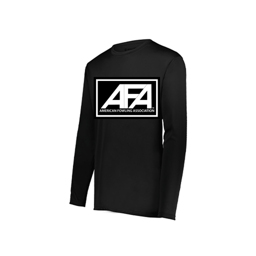 [222822.080.XS-LOGO2] Men's LS Smooth Sport Shirt (Adult XS, Black, Logo 2)