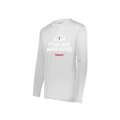 [222822.005.XS-LOGO1] Men's LS Smooth Sport Shirt (Adult XS, White, Logo 1)