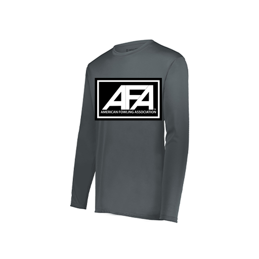 [222822.059.XS-LOGO2] Men's LS Smooth Sport Shirt (Adult XS, Gray, Logo 2)